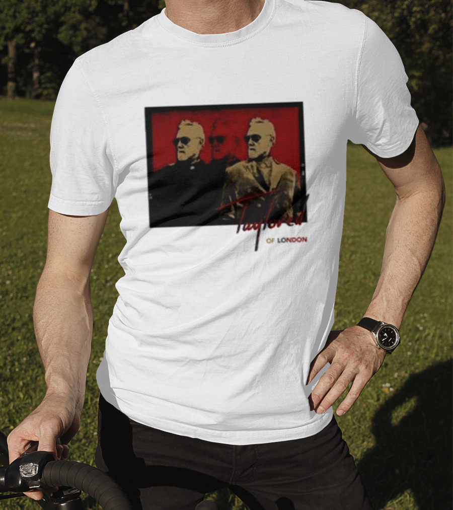 Queen Taylored Triptych By London T-Shirt