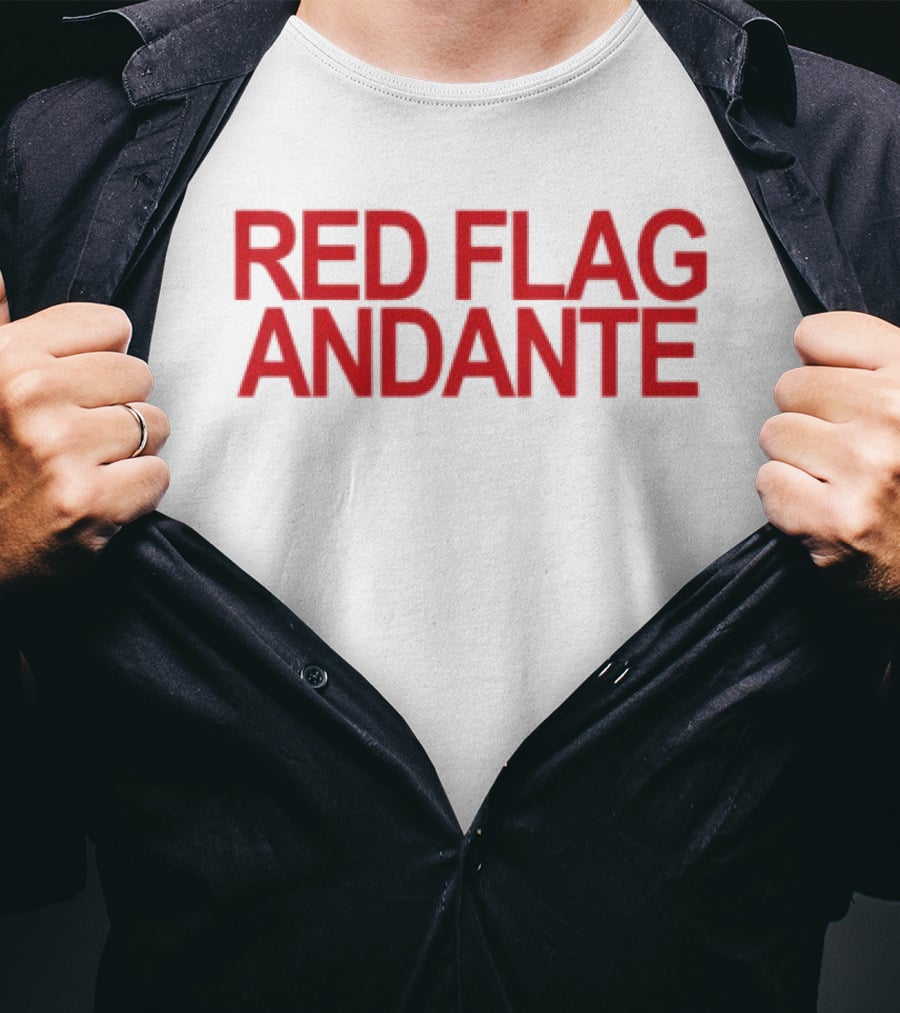 Rosalia Store Red Flag Andante T-Shirt