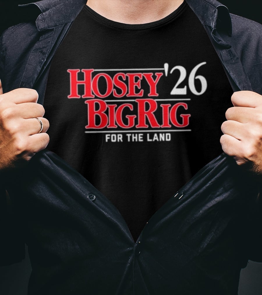 Cleveland Guardians Hosey Big Rig '26 For The Land T-Shirt