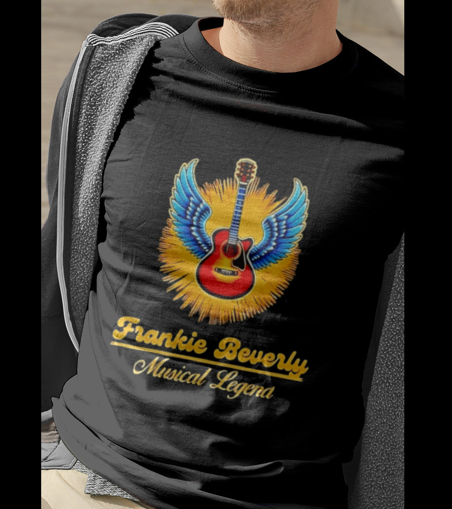 Frankie Beverly Musical Legend Guitar With Wings T-Shirt