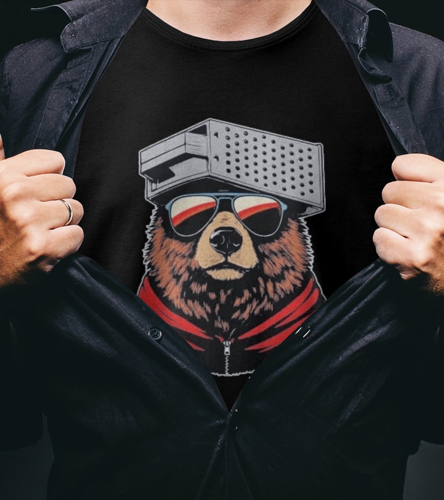 Chicago Bears Grater Hat Sunglasses Bear T-Shirt