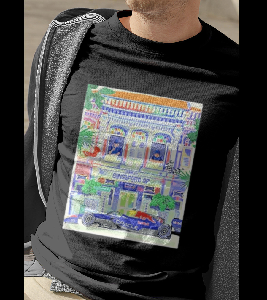 Max Verstappen Red Bull Racing Singapore GP October 9 11 2026 T-Shirt