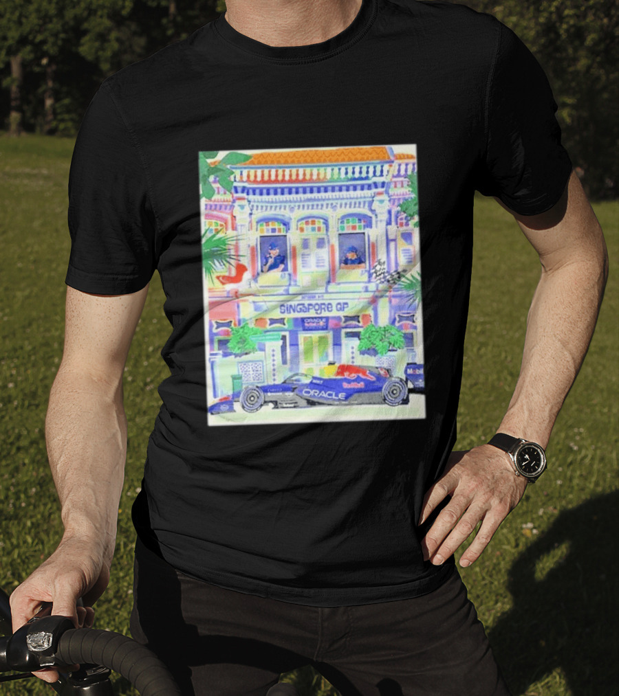 Max Verstappen Red Bull Racing Singapore GP October 9 11 2026 T-Shirt