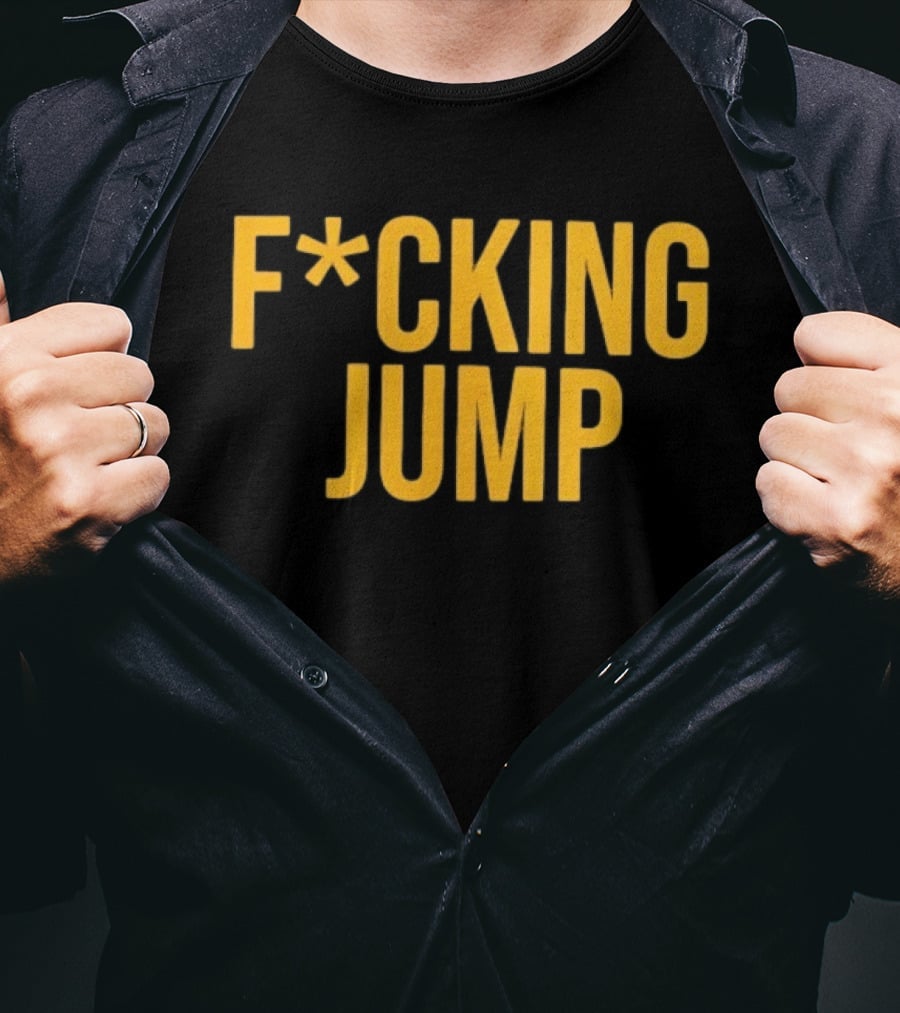 Iowa Hawkeyes Football F*cking Jump T-Shirt