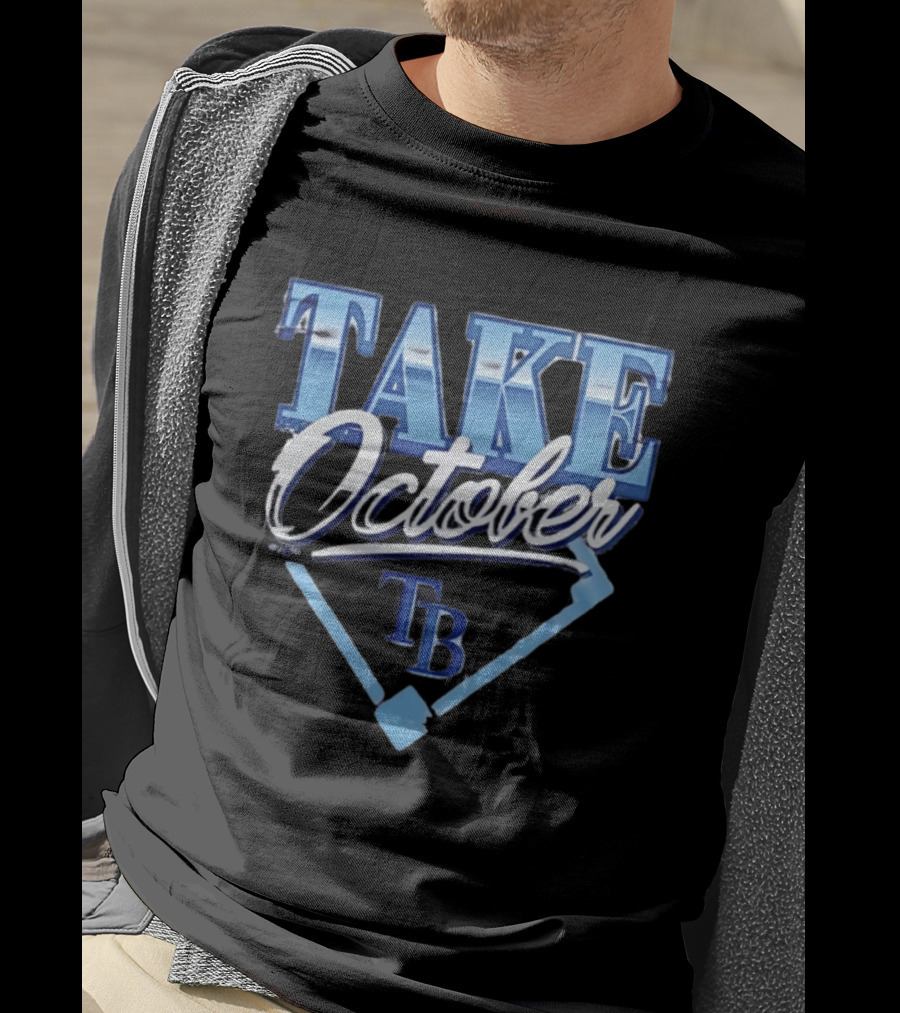 Tampa Bay Rays Take October 2026 Postseason T-Shirt