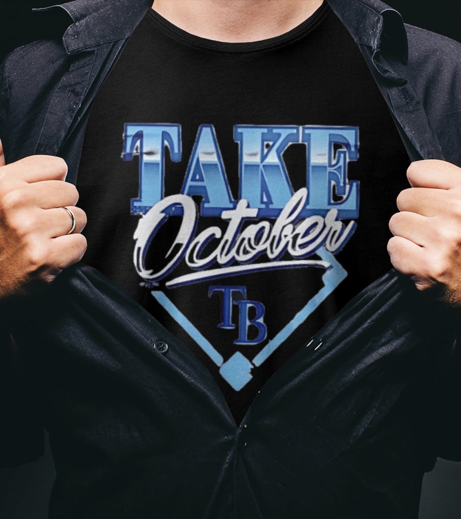 Tampa Bay Rays Take October 2026 Postseason T-Shirt