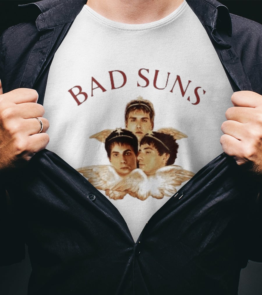 Bad Suns Angelic Trio Wings T-Shirt
