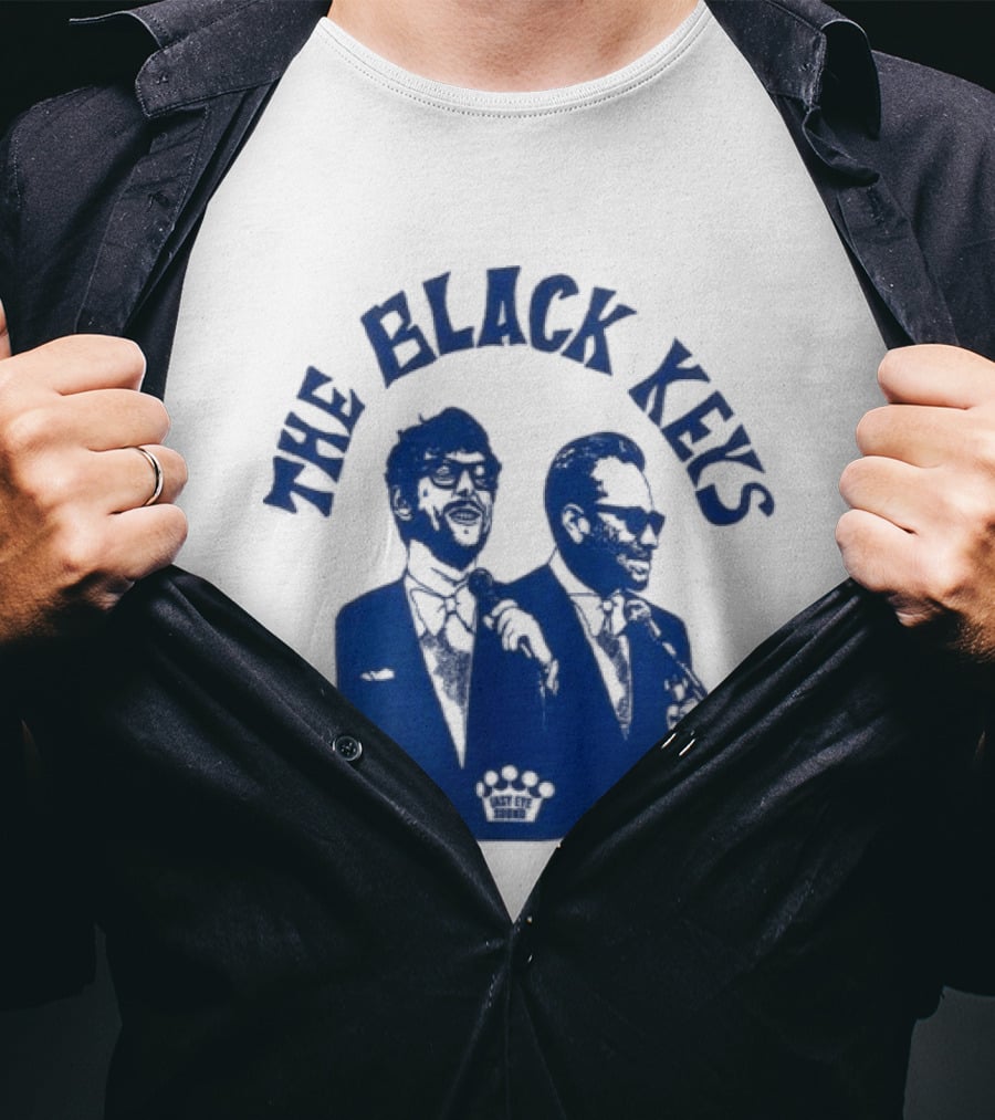 The Black Keys Easy Eye Sound Live On Stage Maroon T-Shirt