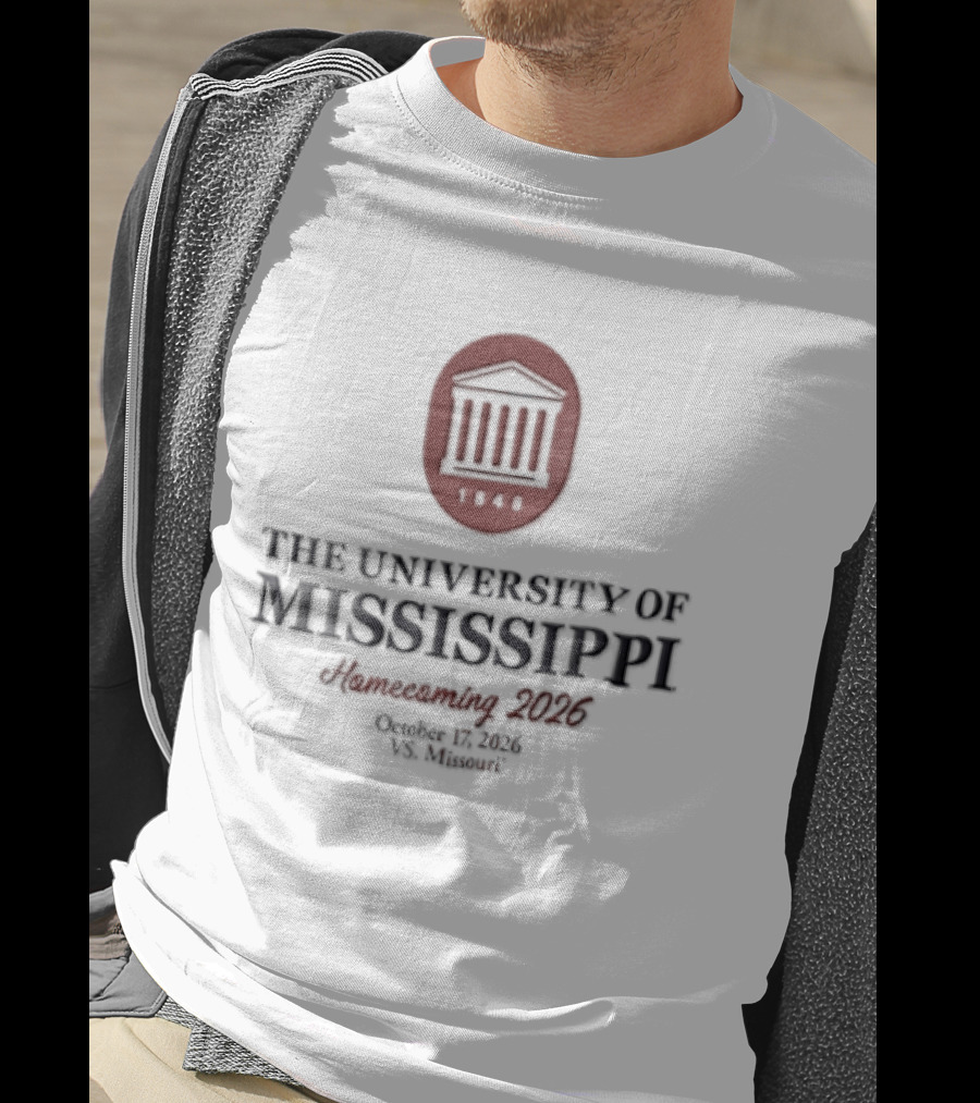 The University Of Mississippi Anniversary 1848 Ole Miss 2026 T-Shirt