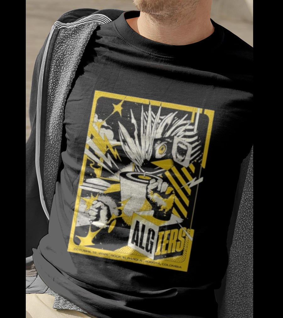 Algiers Live October 12 2026 Rock Al Parque Bogotá Colombia Event T-Shirt