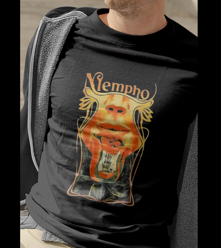 Mempho Music Festival 2026 Surreal Mask Art With Vivid T-Shirt