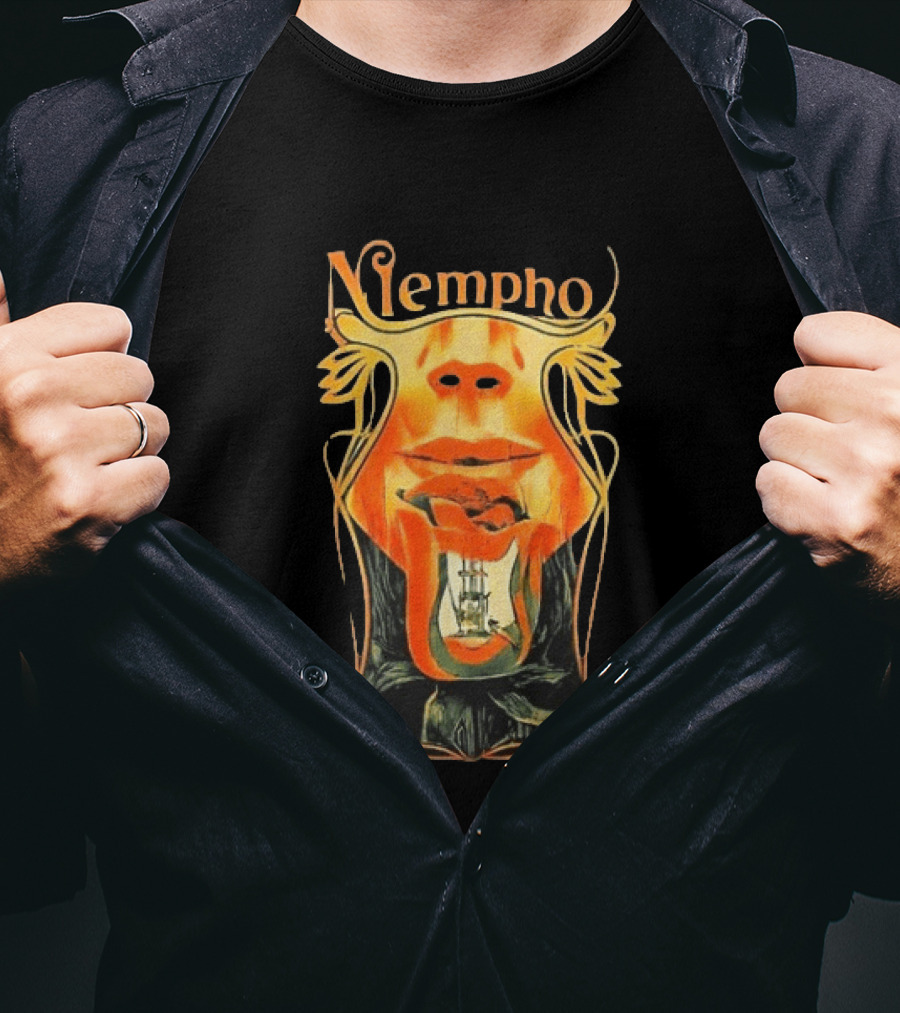 Mempho Music Festival 2026 Surreal Mask Art With Vivid T-Shirt