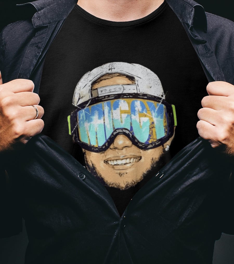 Miguel Rojas Dodgers Miggy Victory Goggles T-Shirt