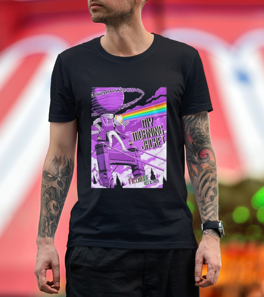 The Fillmore October 11th 2026 My Morning Jacket Psychedelic Event T-Shirt