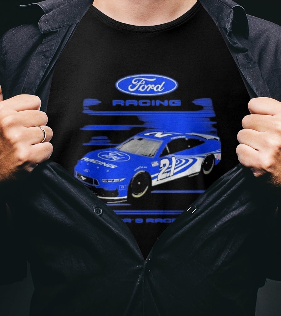 Ford Racing Nascar 21 America's Race Team T-Shirt