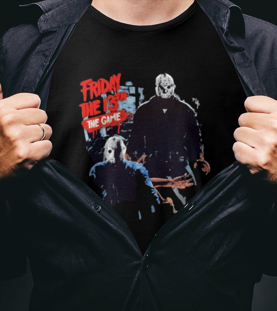 Friday The 13th The Game Jason Voorhees Horror Classic Masked T-Shirt