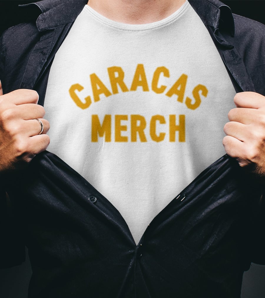 Caracas Merch Orange White T-Shirt