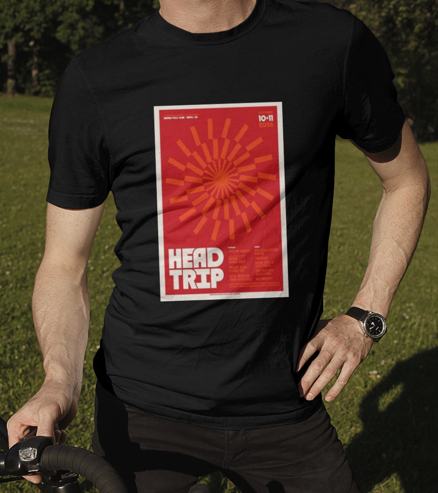 Empire Polo Club Indio CA Head Trip October 10 11 2026 Lineup T-Shirt