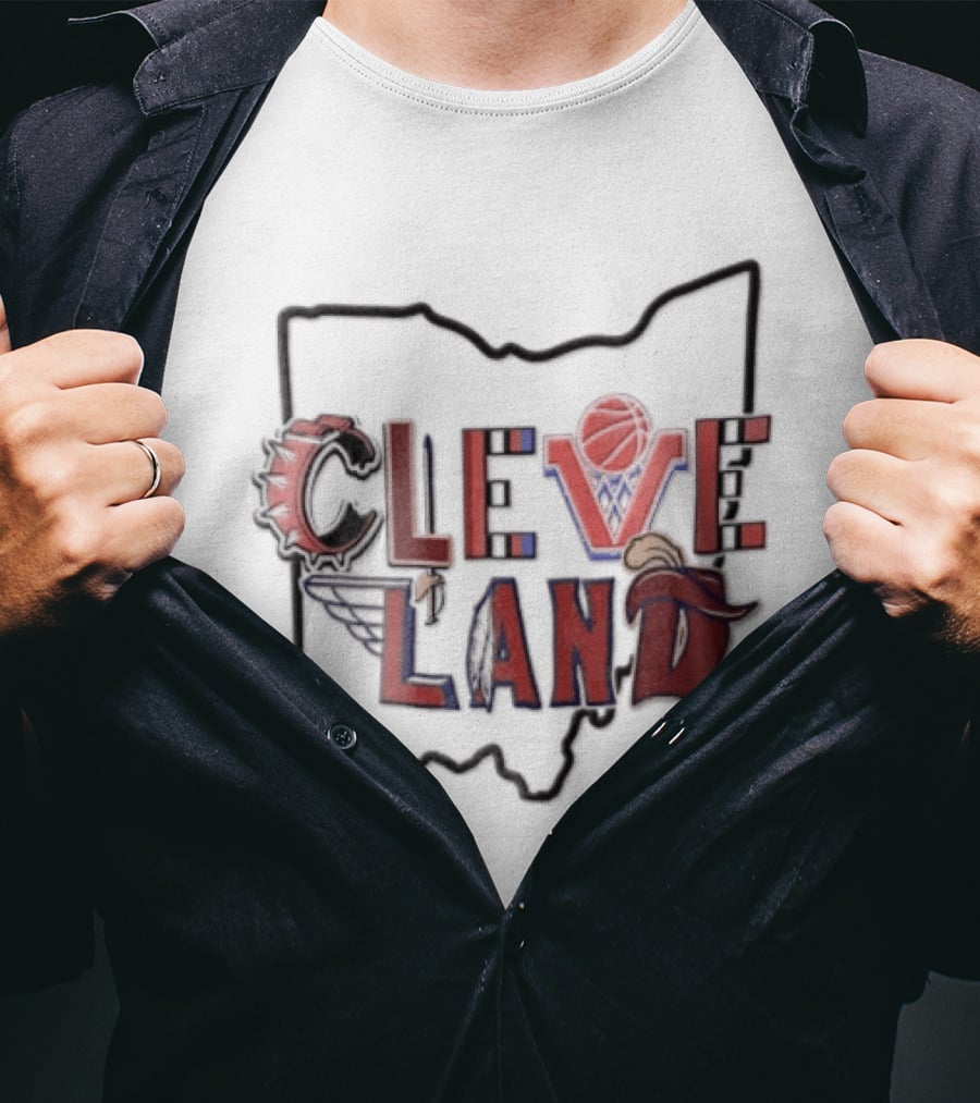 Cleveland Cavaliers Ohio Basketball Team Spirit T-Shirt