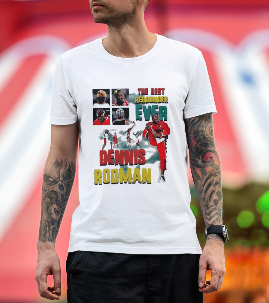 Dennis Rodman The Best Rebounder Ever Chicago Bulls Legend T-Shirt