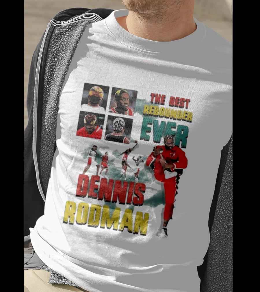 Dennis Rodman The Best Rebounder Ever Chicago Bulls Legend T-Shirt