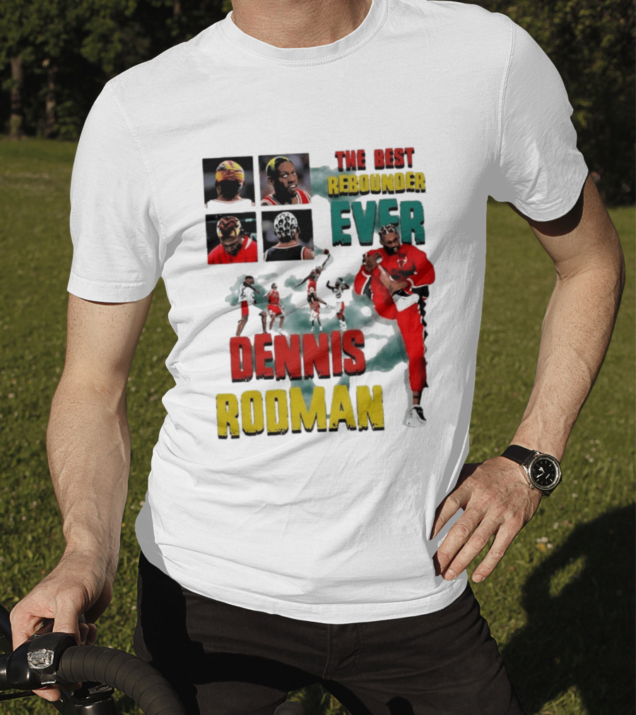 Dennis Rodman The Best Rebounder Ever Chicago Bulls Legend T-Shirt