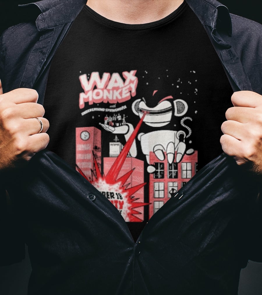 Wax Monkey Iron City Birmingham AL December 18 2026 T-Shirt