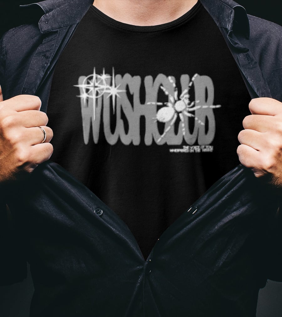 Wushclub Voice Of You Whispered In The Night Spider Star T-Shirt