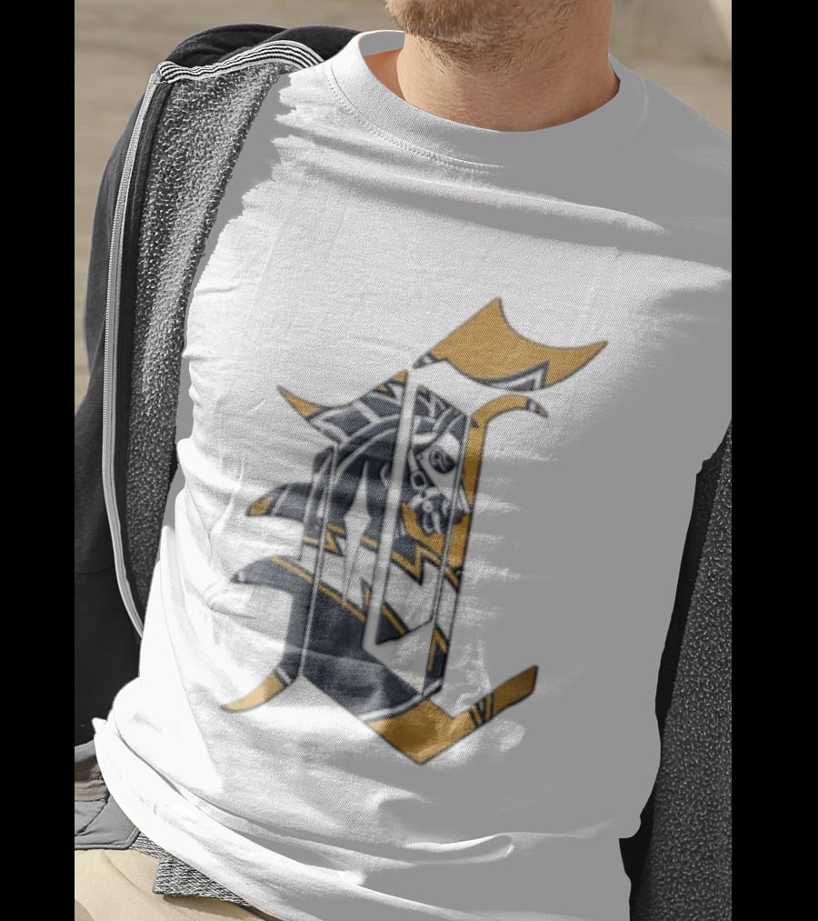 Los Angeles Chargers Old English Letter C Horse Head T-Shirt