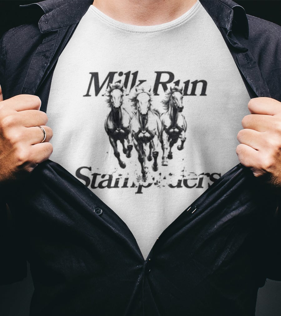 Milk Run Stampedeers Yoth Box T-Shirt