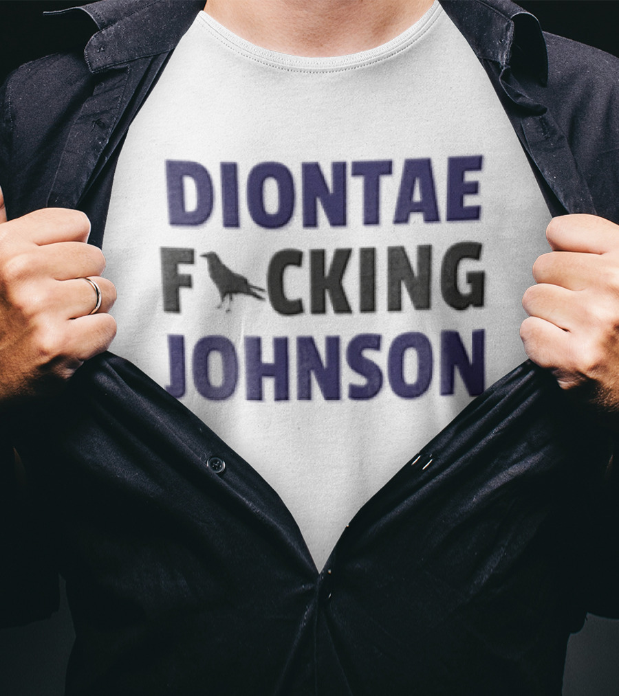 Diontae Fucking Johnson Crow Silhouette Ohio T-Shirt