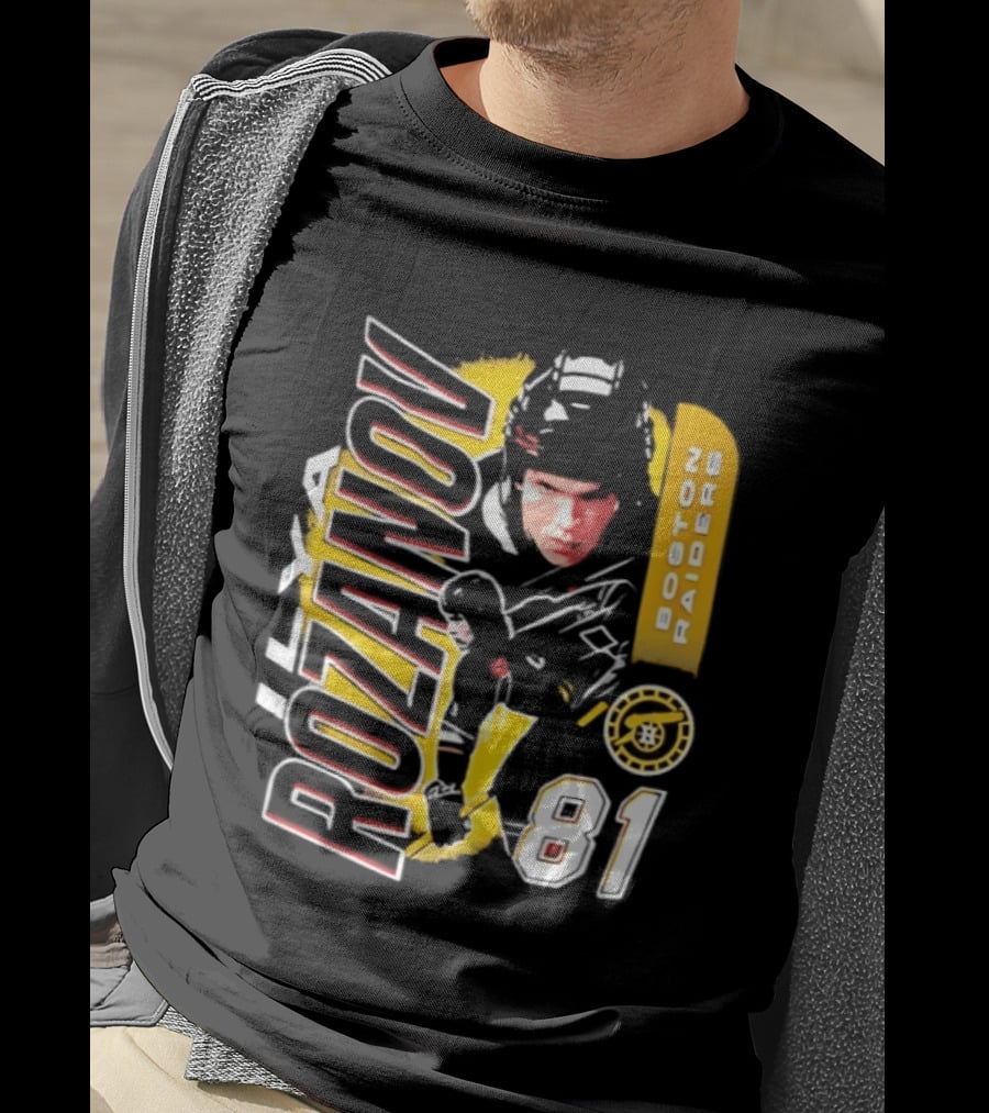 Rozanov Boston Raiders Hockey 81 T-Shirt