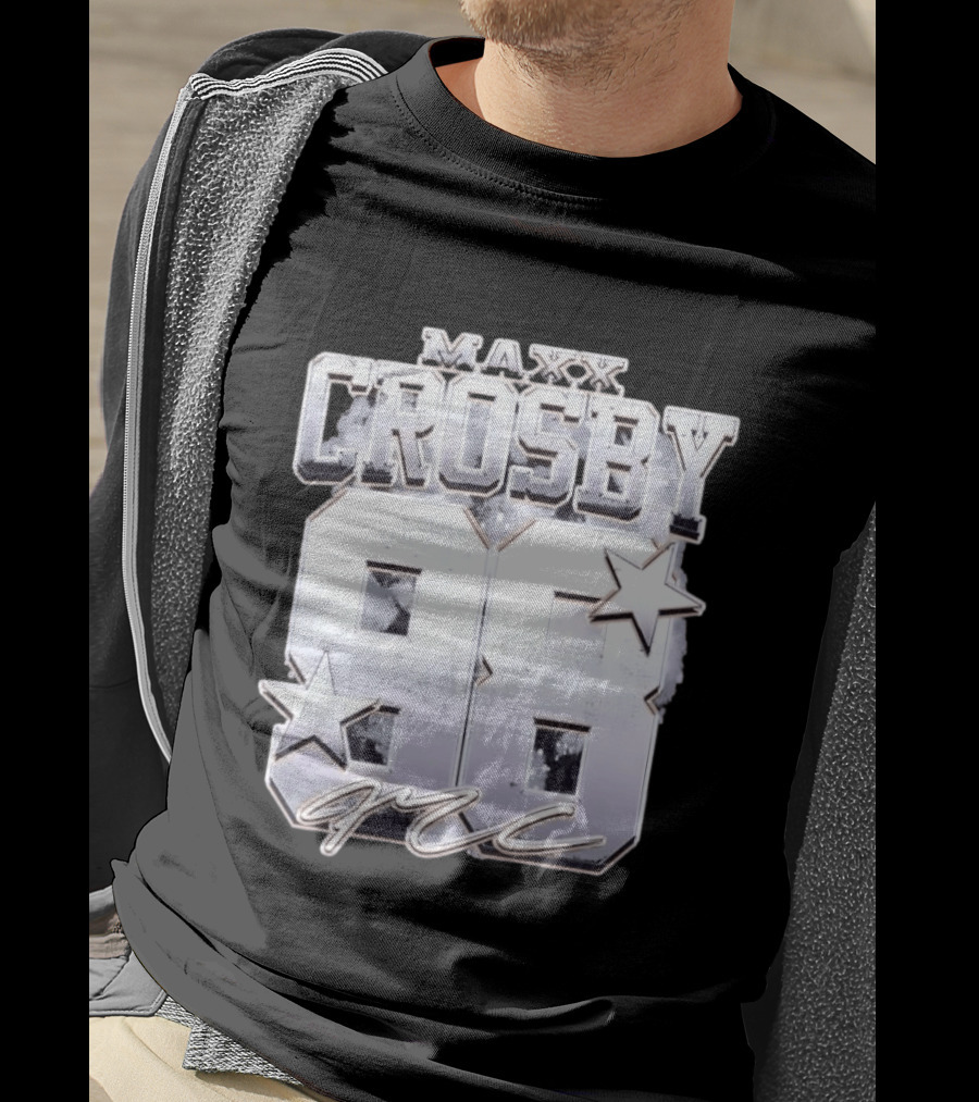 Maxx Crosby 98 Raiders Star Signature T-Shirt