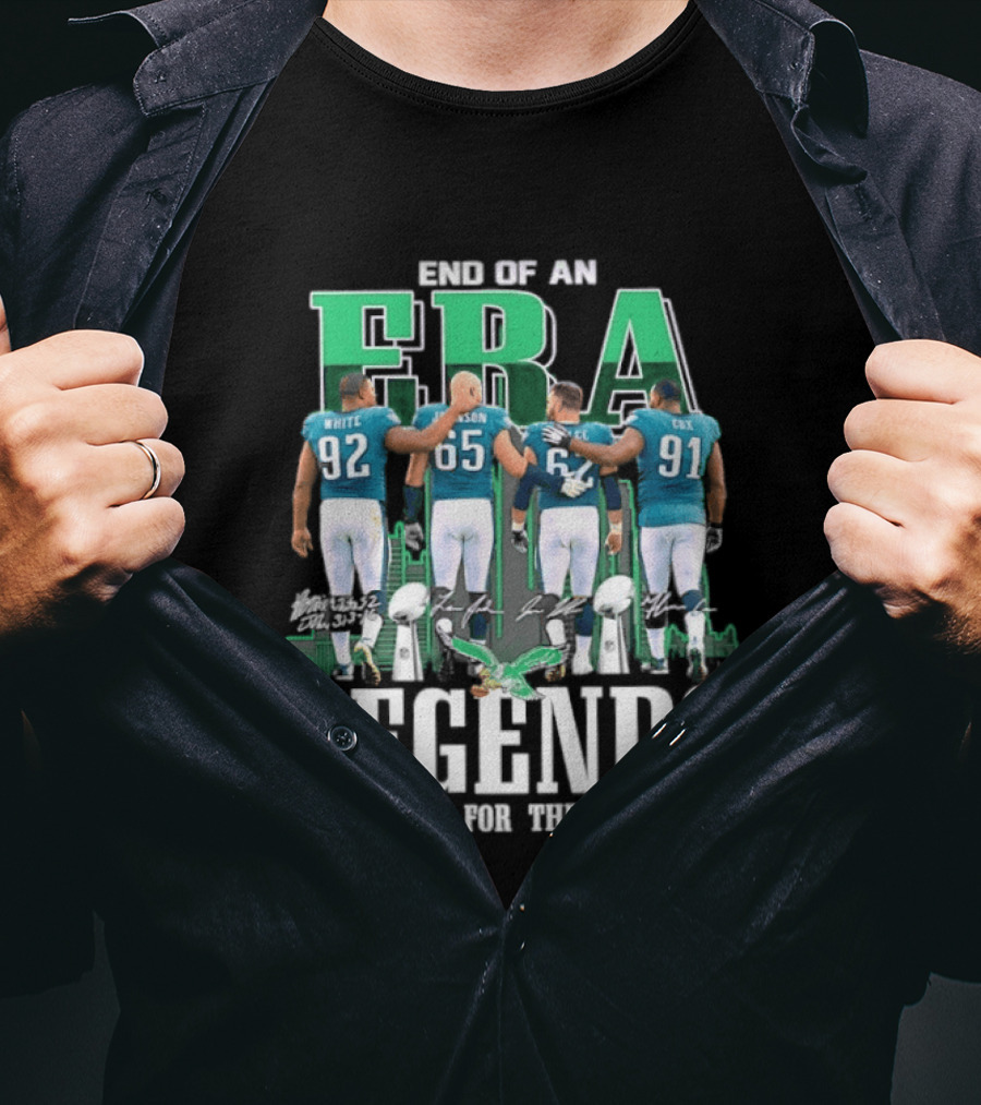 End Of An Era Legends Thank You For The Memories T-Shirt
