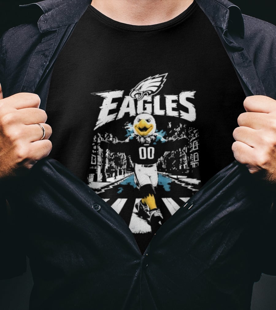 Philadelphia Eagles Fly Eagles Fly Mascot 2026 T-Shirt