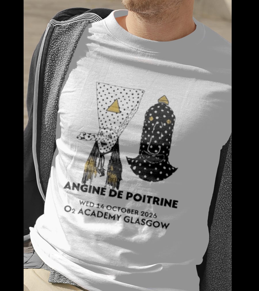 Angine De Poitrine O2 Academy Glasgow October 14 2026 T-Shirt