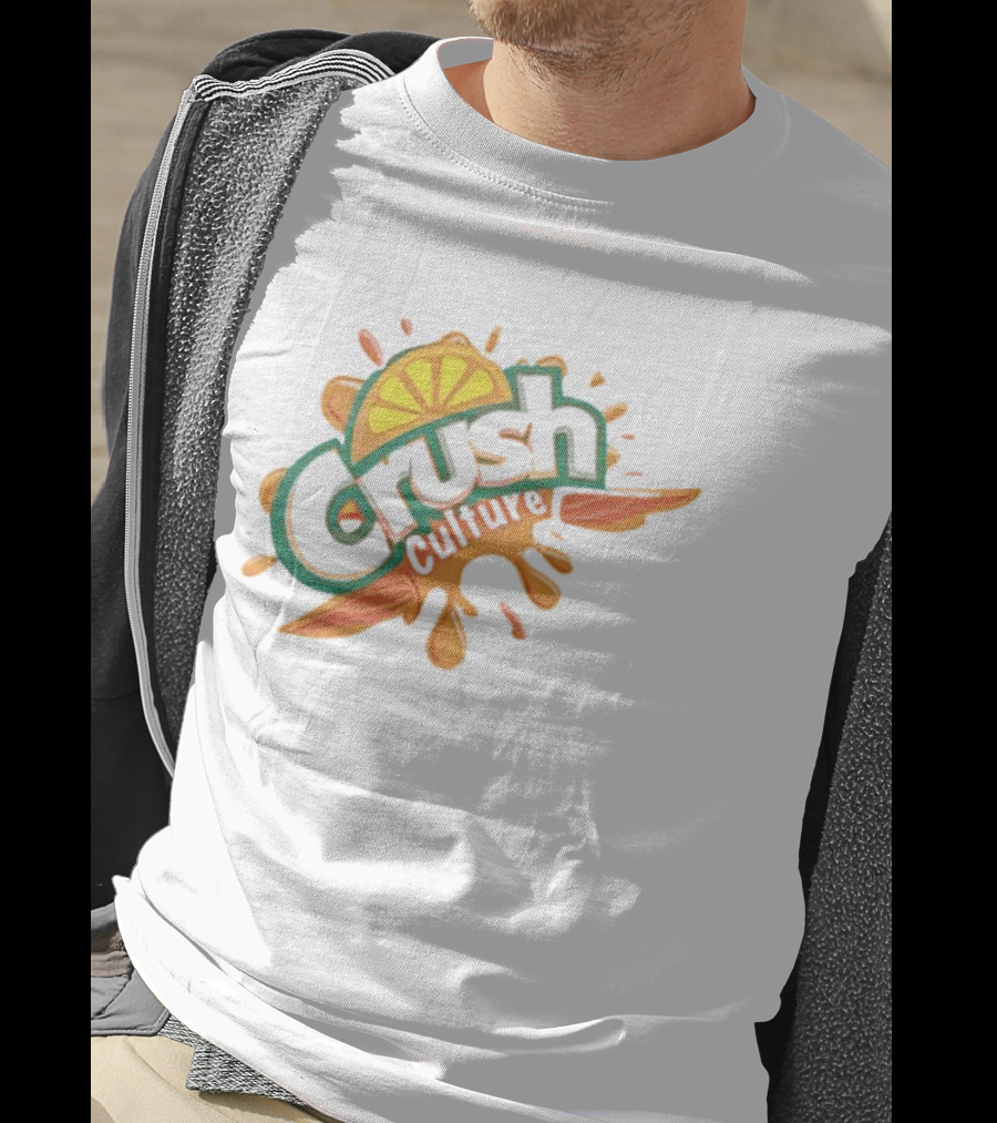 Crush Culture Orange Slice Splash T-Shirt