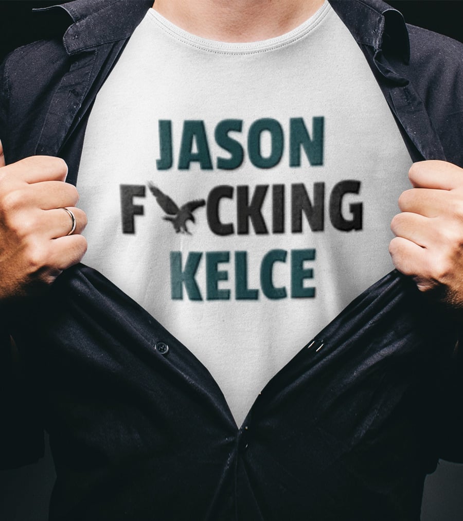 Philadelphia Eagles Jason Kelce Iconic Catchphrase Eagle T-Shirt