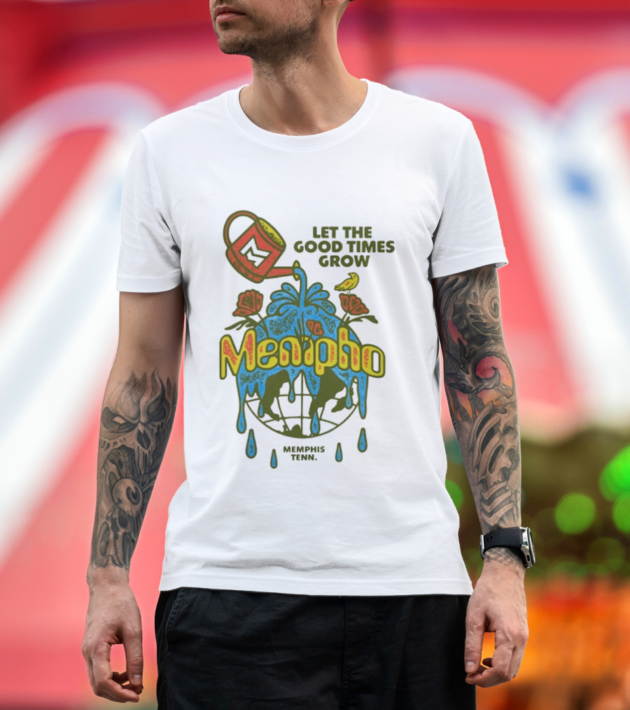 Mempho Music Festival 2026 Let The Good Times Grow Memphis Tenn T-Shirt