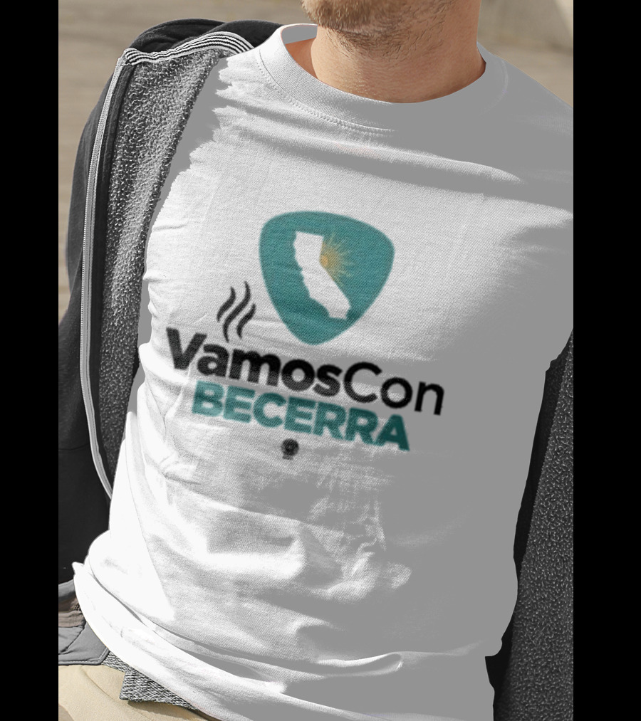 Vamos Con Becerra California Sunburst T-Shirt