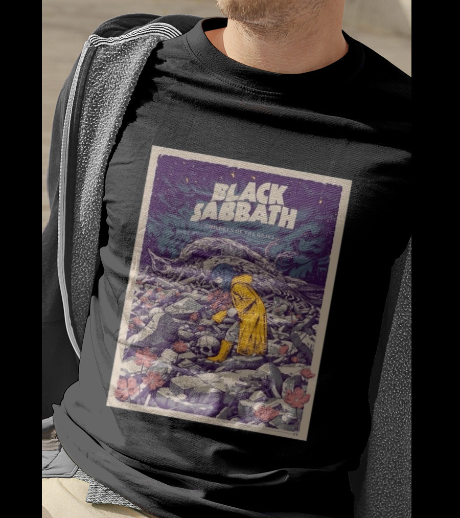 Black Sabbath Children Of The Grave October 15 2026 Event Art Nightmare Scene T-Shirt