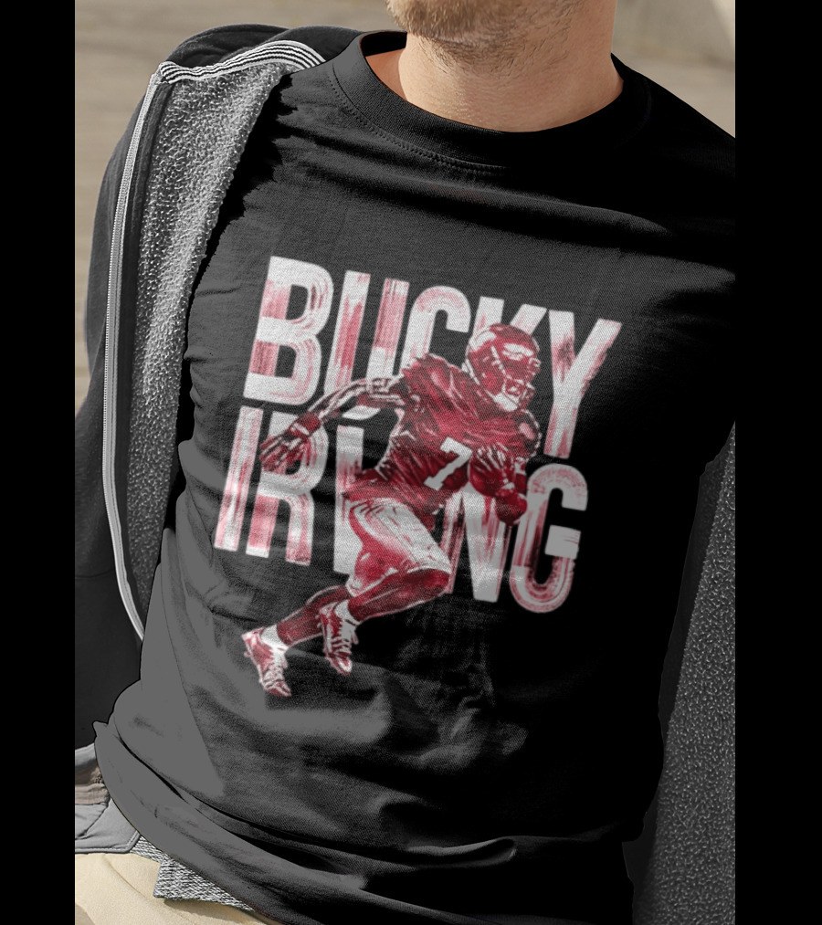 Bucky Irving Tampa Bay Buccaneers Brush Stroke Number 7 T-Shirt