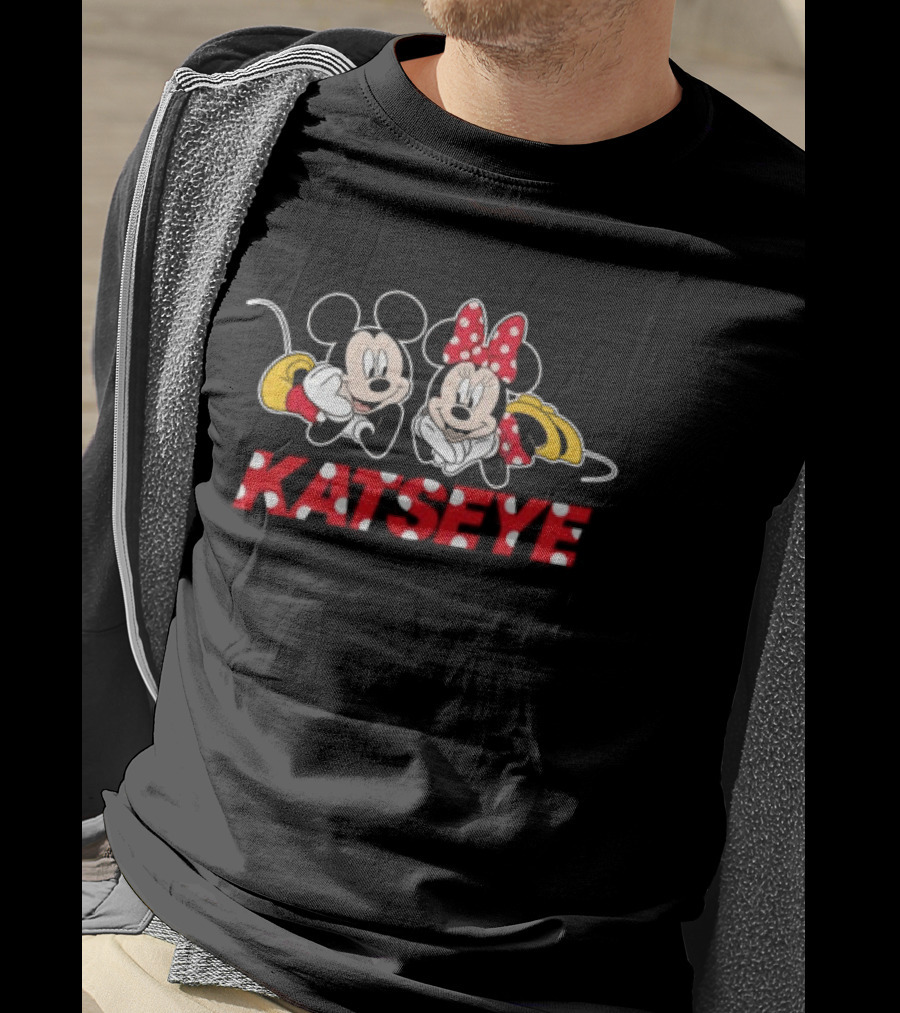 Complex Shop Katseye Mickey Minnie Collaboration T-Shirt