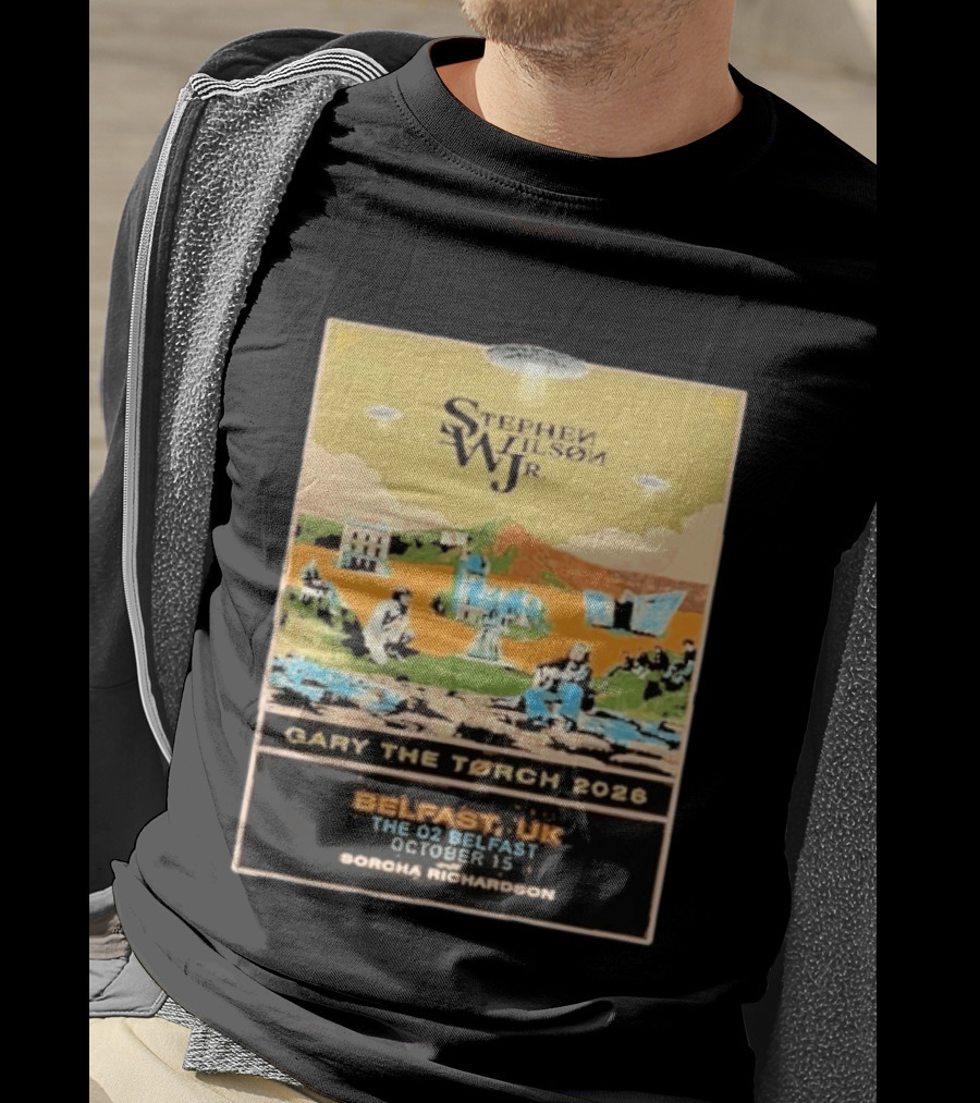 Stephen Wilson Jr Belfast UK Event 2026 The O2 Belfast October 15 Featuring Sorcha Richardson T-Shirt