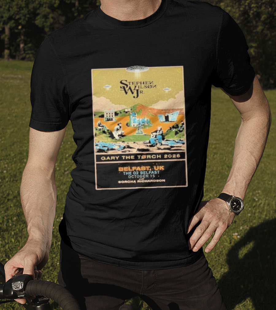 Stephen Wilson Jr Belfast UK Event 2026 The O2 Belfast October 15 Featuring Sorcha Richardson T-Shirt