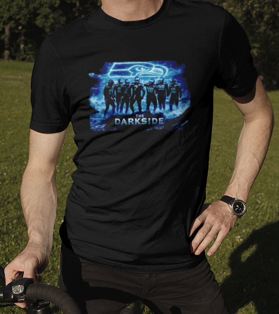 Seattle Seahawks The Darkside NCAA Football Team Fantasy T-Shirt