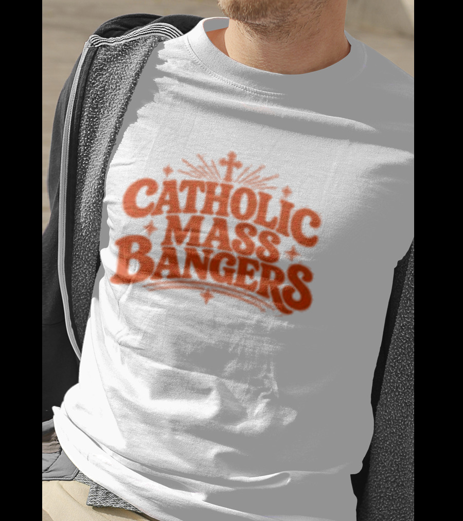 Catholic Mass Bangers Tracklist Iconic Worship Collection T-Shirt