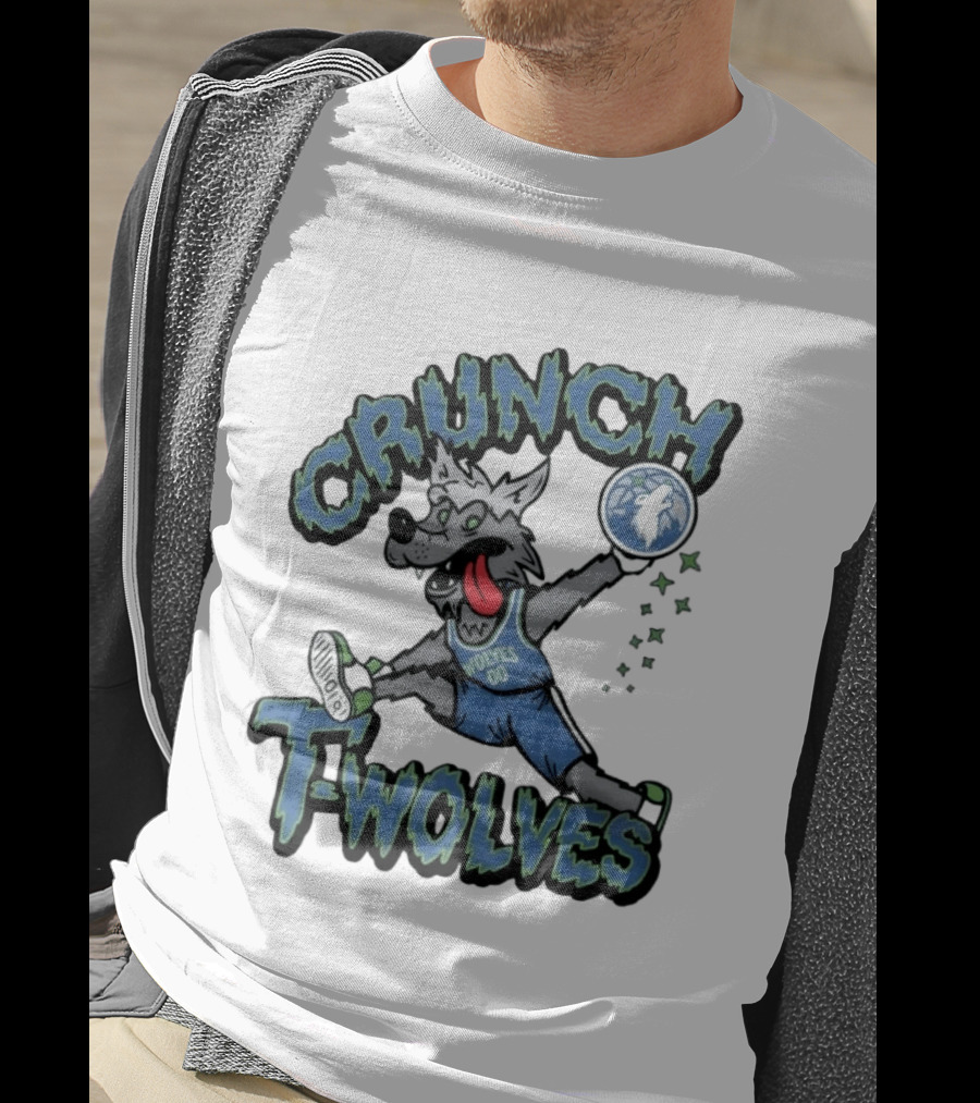 Crunch Wolves Wolves 00 Basketball T-Shirt