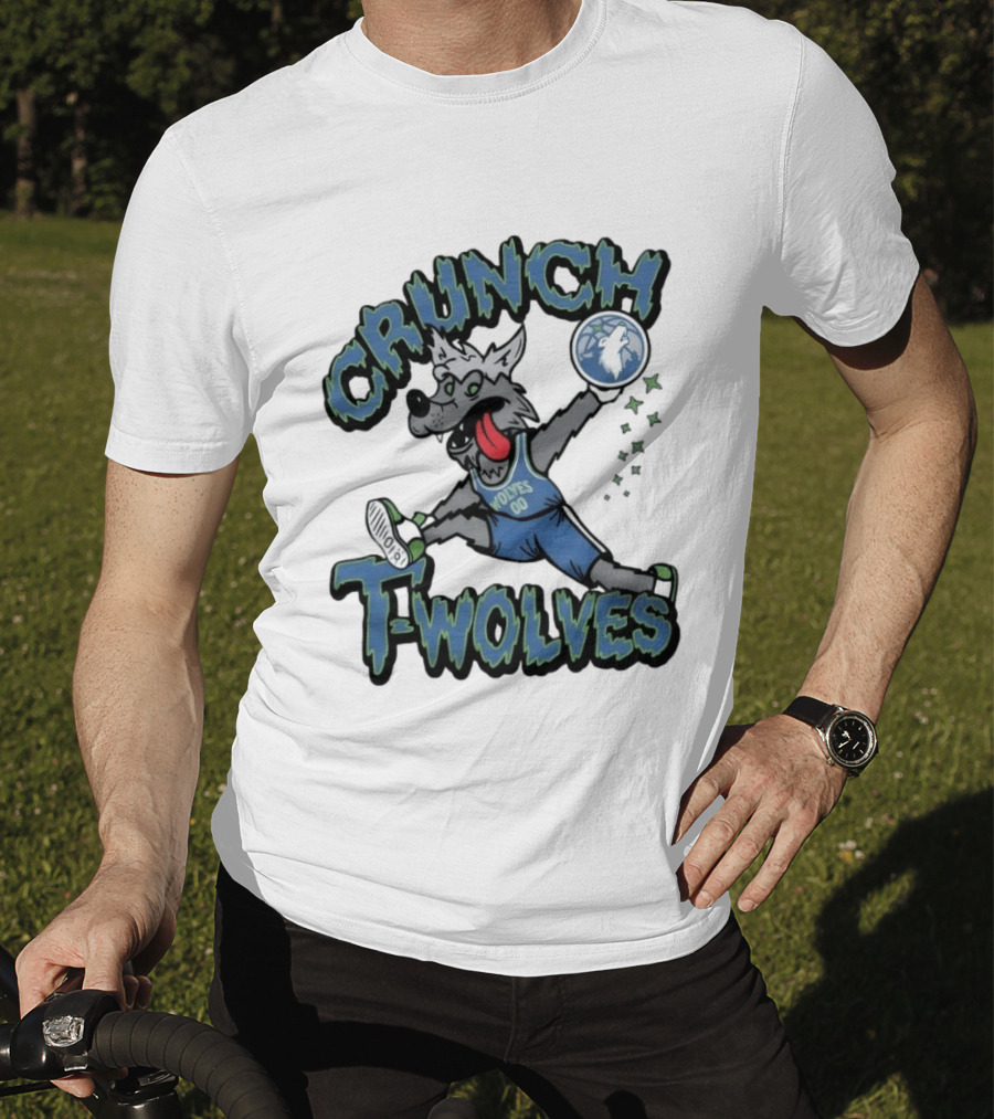 Crunch Wolves Wolves 00 Basketball T-Shirt