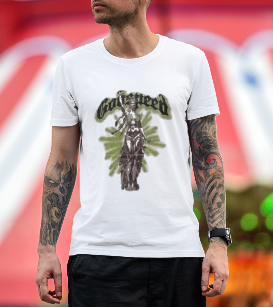 Godspeed Slizzy Vvs Statue T-Shirt